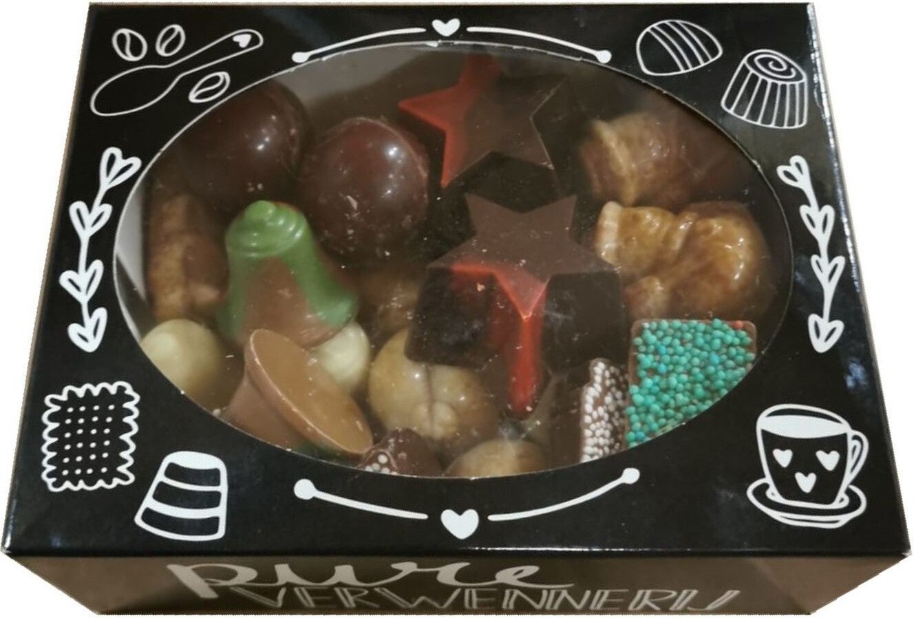 Chocolade bonbons kerst mix 450 gr