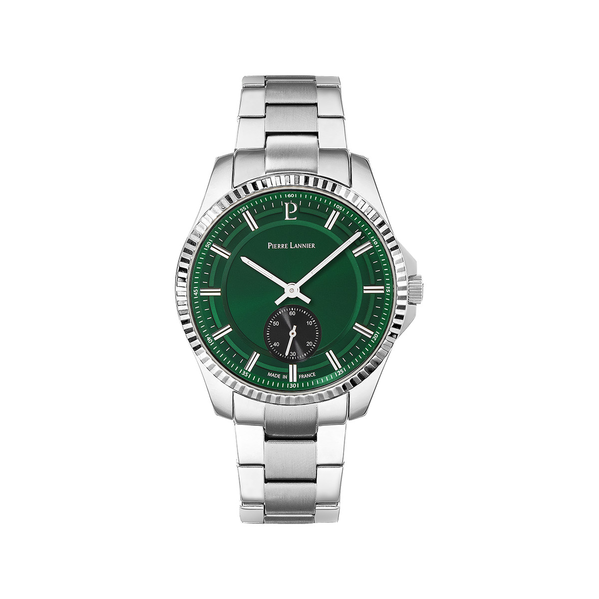 Montre PIERRE LANNIER Metropolitain homme bracelet acier