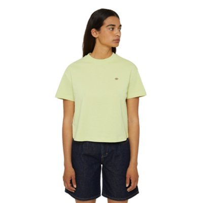 Tee-shirt à manches courtes femme Oakport Boxy W VERT DICKIES