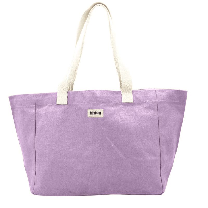 Sac shopping Claude 40cm Lilas