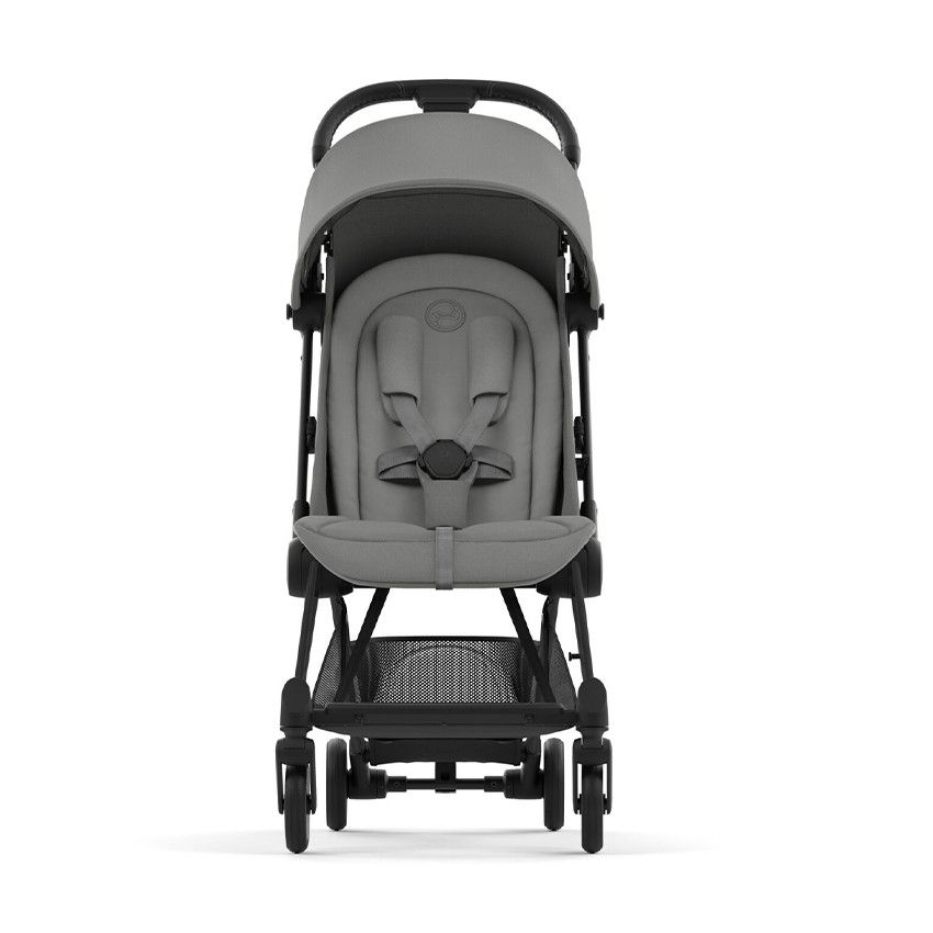 Poussette ultra-compacte Coya matt black/mirage grey - Ecru