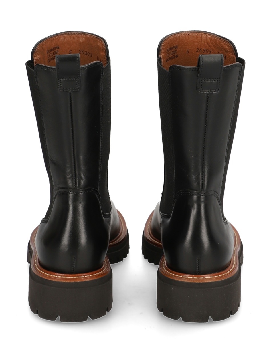 Glattleder Chelsea Boot