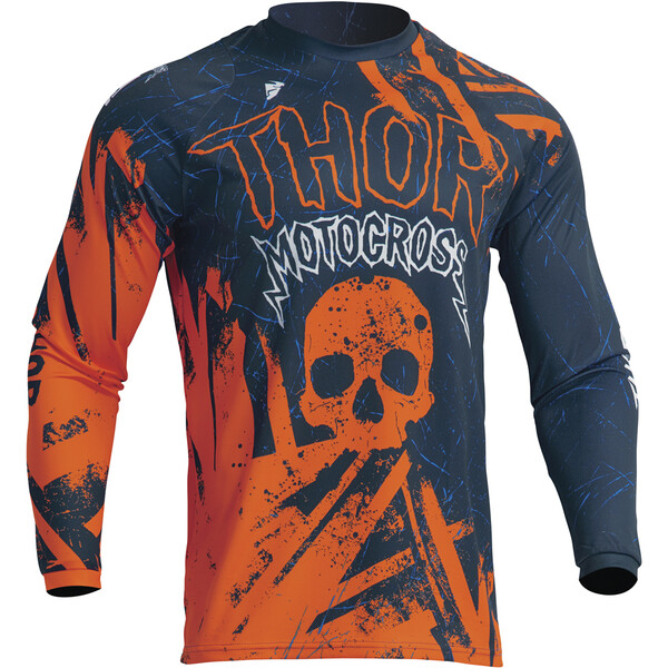 Thor Motocross - Maillot enfant Sector Gnar Navy / Orange