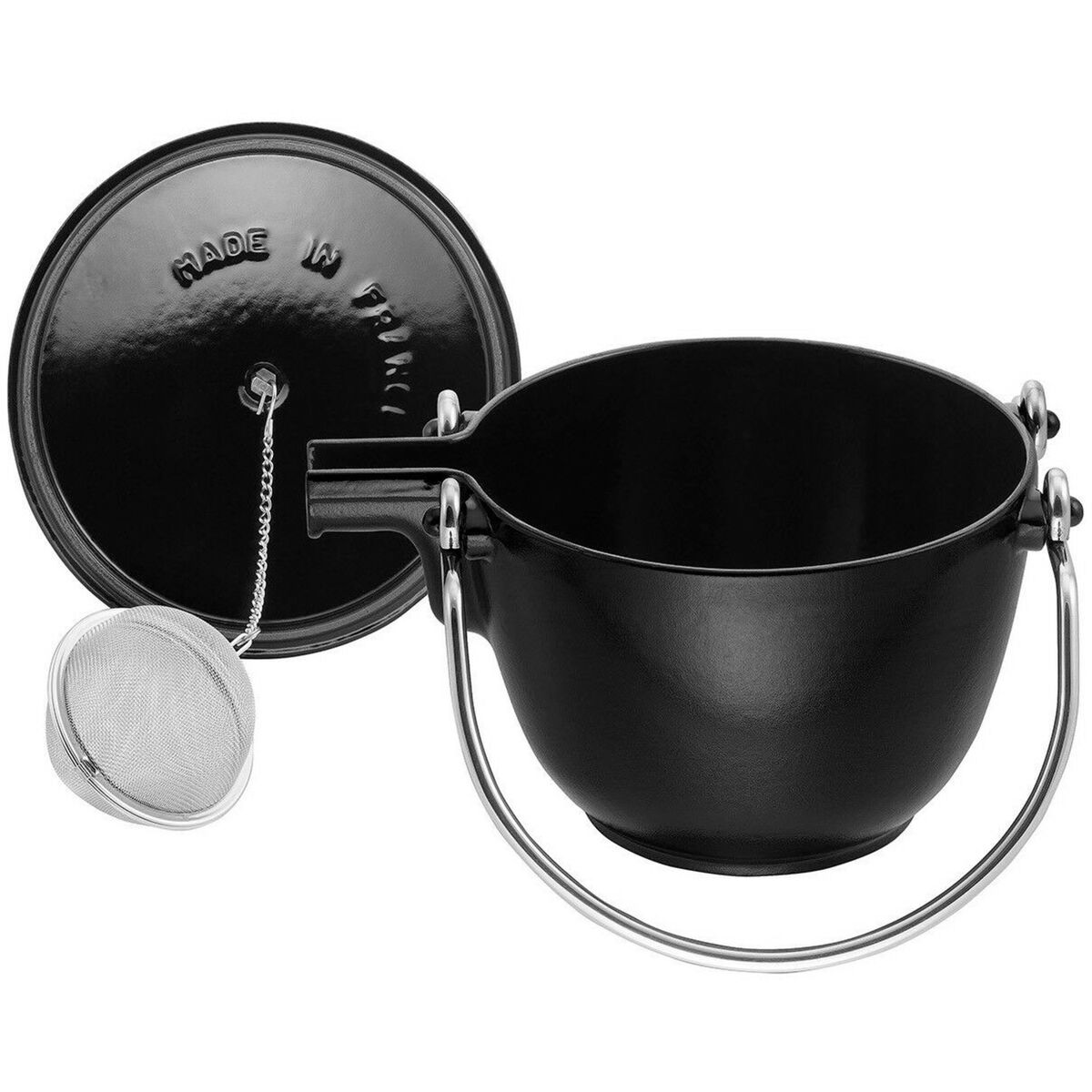 Tekanne Rund 1,15 Liter, Svart