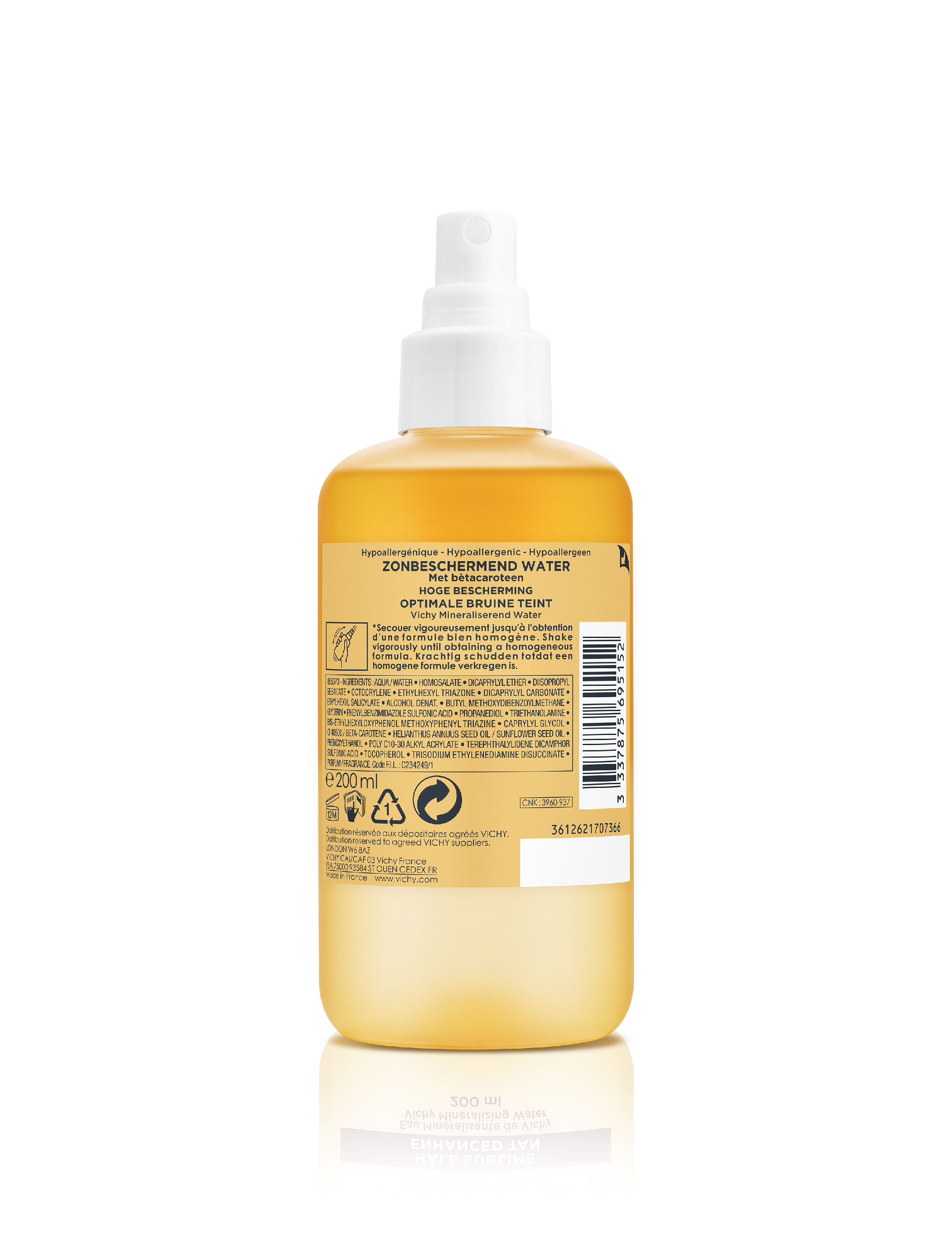 Vichy Capital Soleil Frische Spray Spray bronzante LSF50 Fl 200 ml