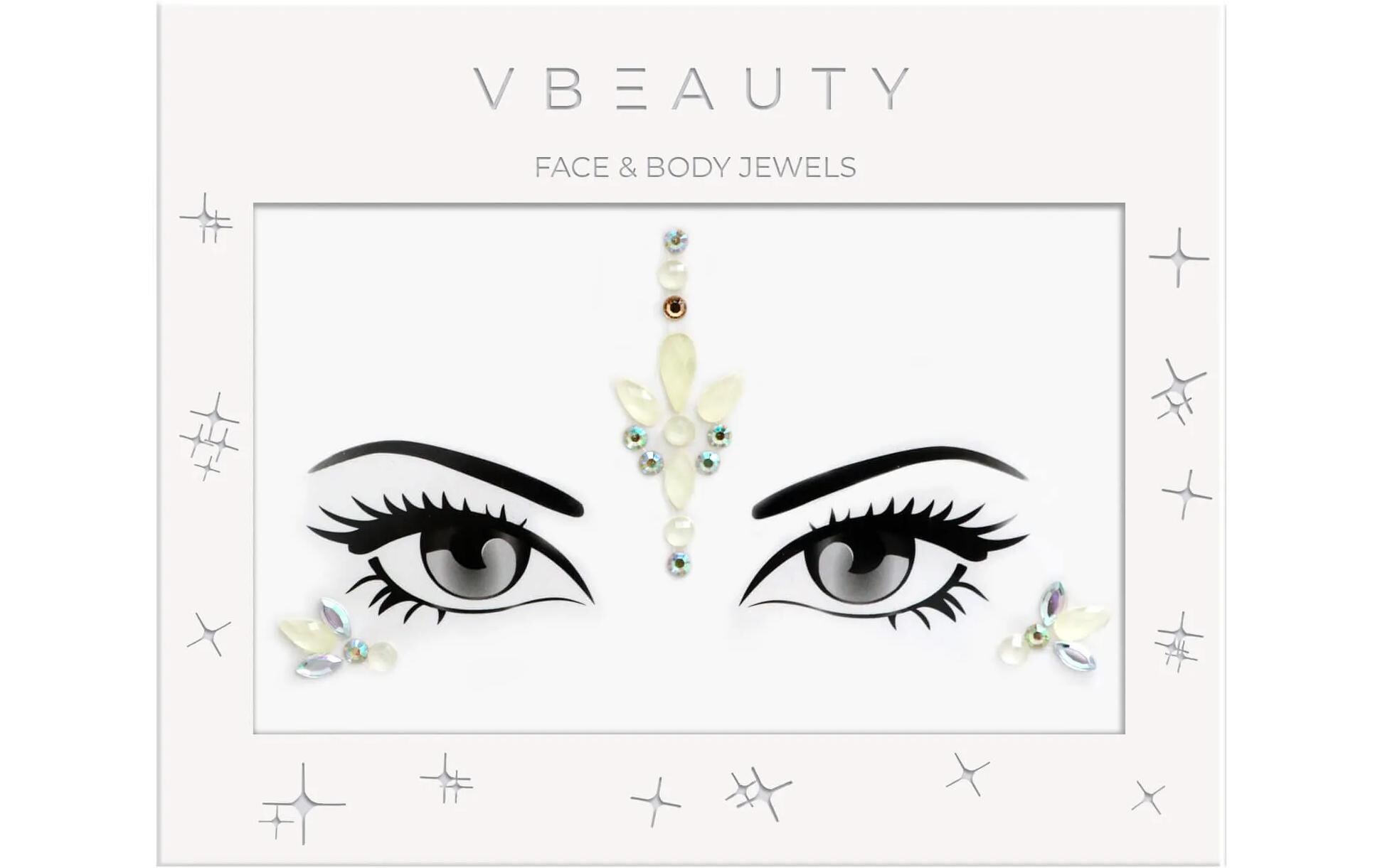 Face Jewels – Babe alert Glow in the darkGesichtsschmuck für Festivals