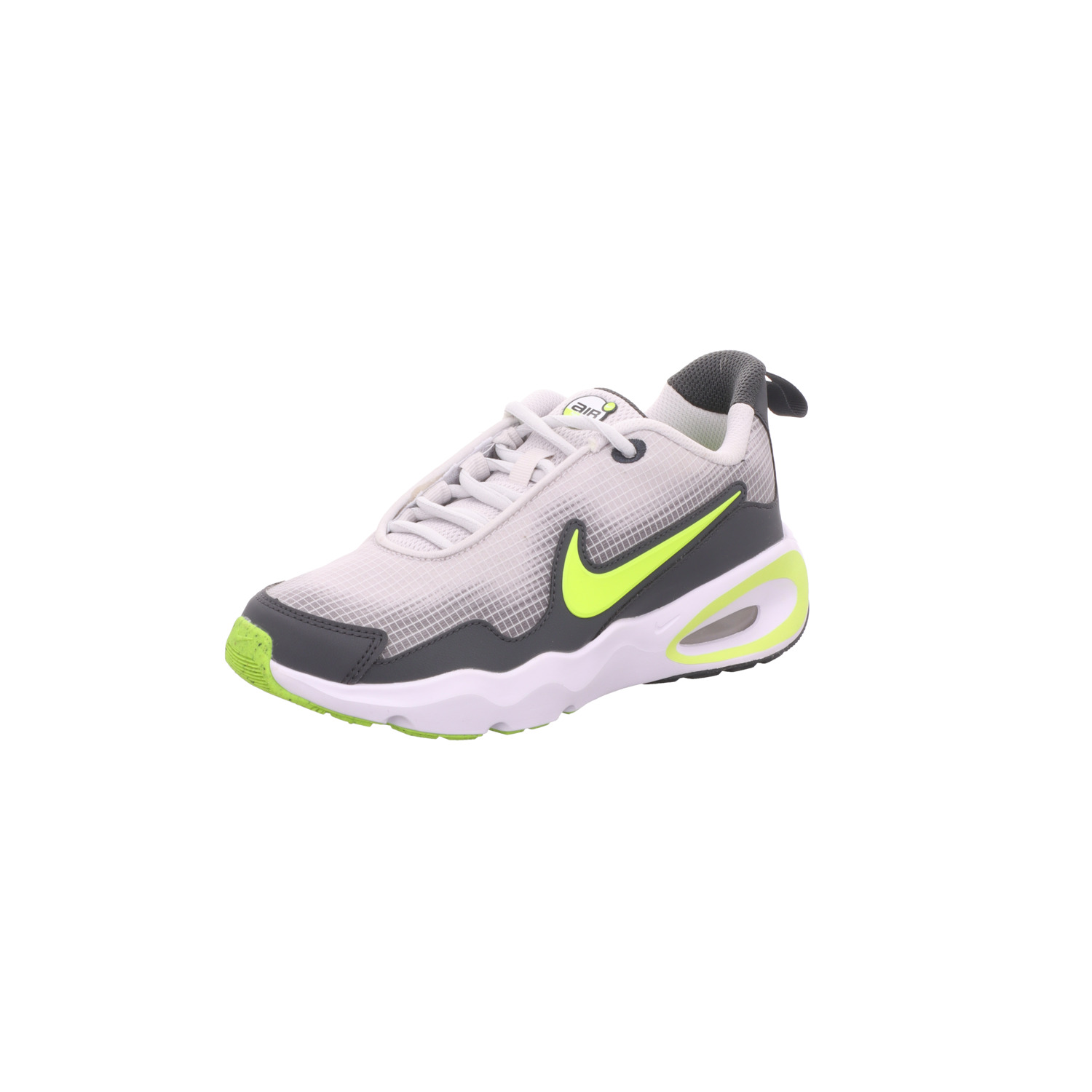 Nike Kinder-Jungen-Sneaker Nike Air Max Nova (GS) Grau-Schwarz-Gelb-Weiß