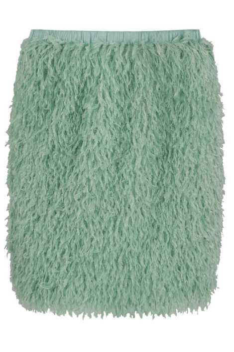 Fluresk groene dames rok