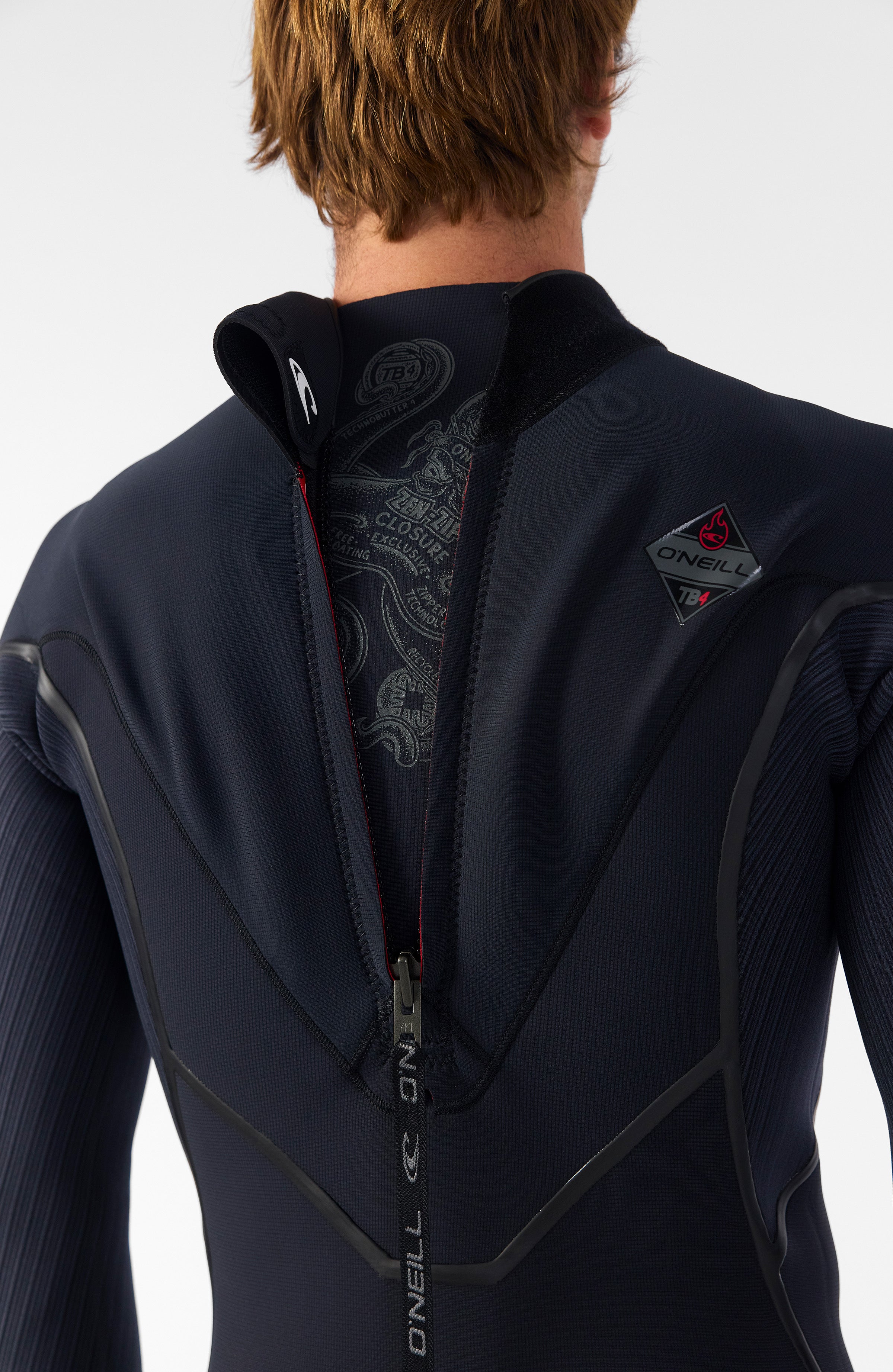 Hyperfreak Fire 4/3mm+ Back Zip Full Wetsuit