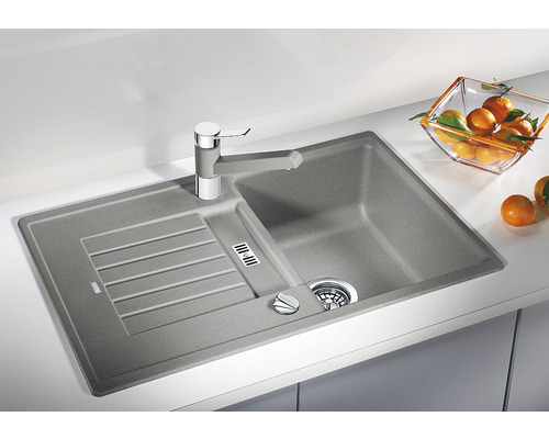 Blanco ZIA 40 S spoelbak 780 x 500 mm zwart 526012