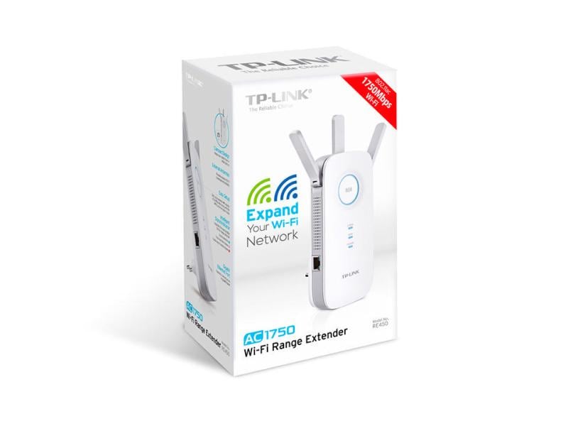 TP-Link WLAN-Repeater RE450 AC1750 WLAN-Repeater mit Qualcomm-Chipsatz