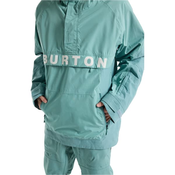 Veste snowboard BURTON M FROSTNER ANORAK ROCK LICHEN
