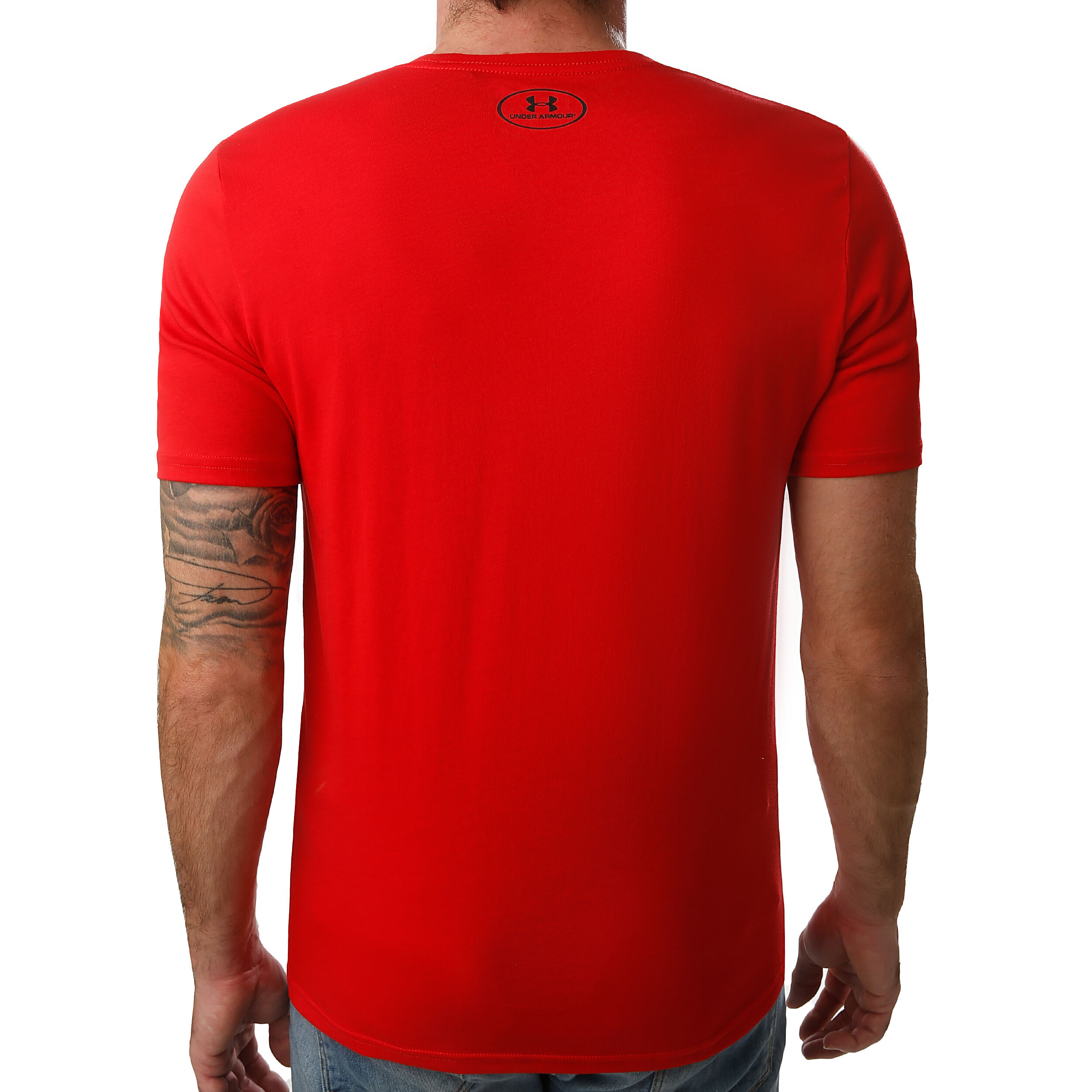 Under Armour Sportstyle Left Chest T-shirt Hommes - Rouge , Noir