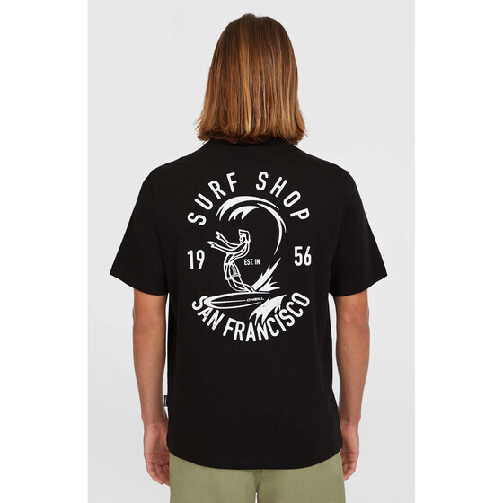 O'Neill O'Riginals Surf Shop T-Shirt Black Out Herren SU25