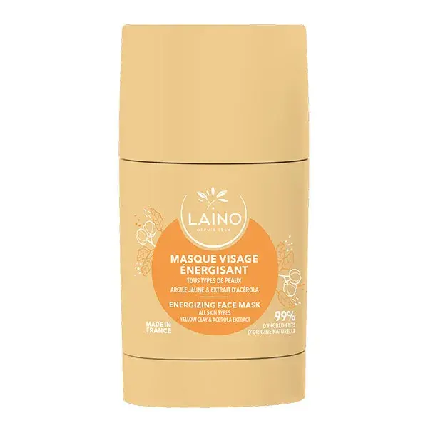 Máscara facial energizante em bastão LAINO 65g