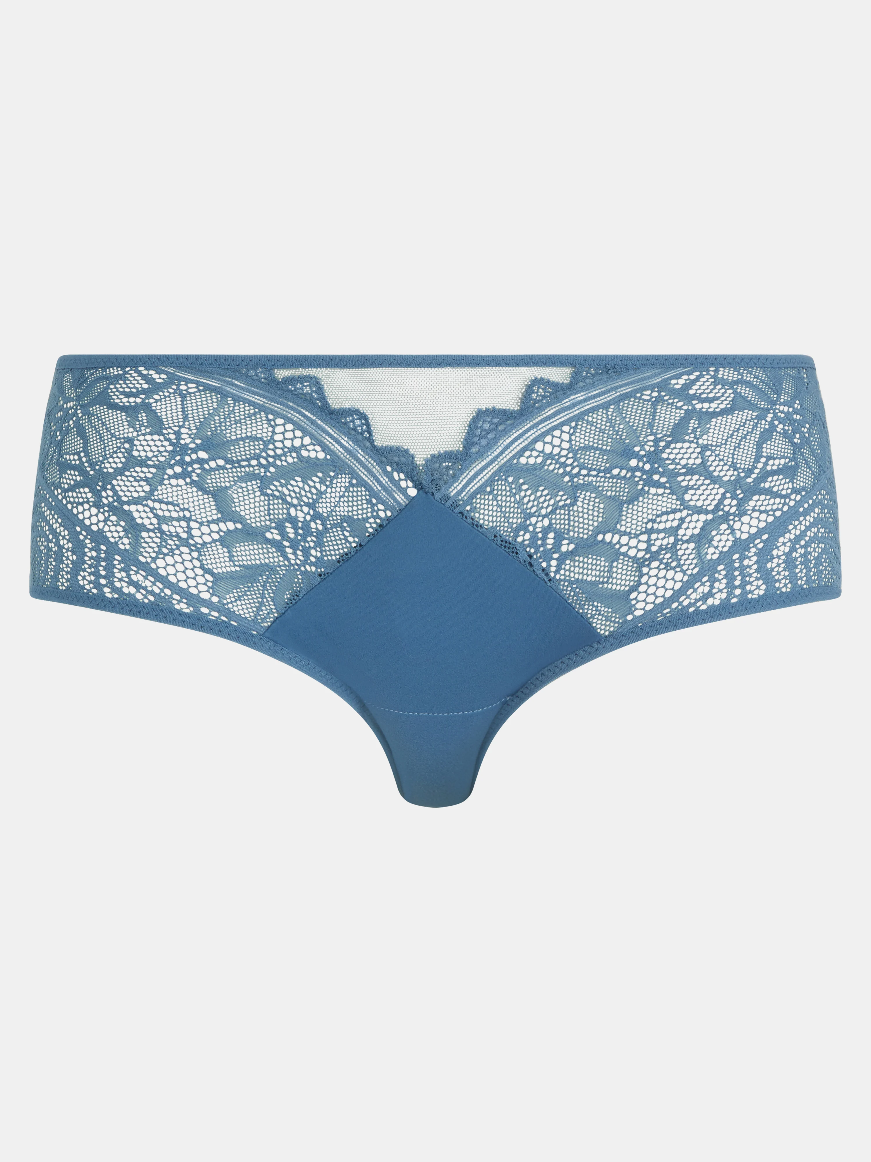 FLORAL TOUCH - Shorty en dentelle | Bleu