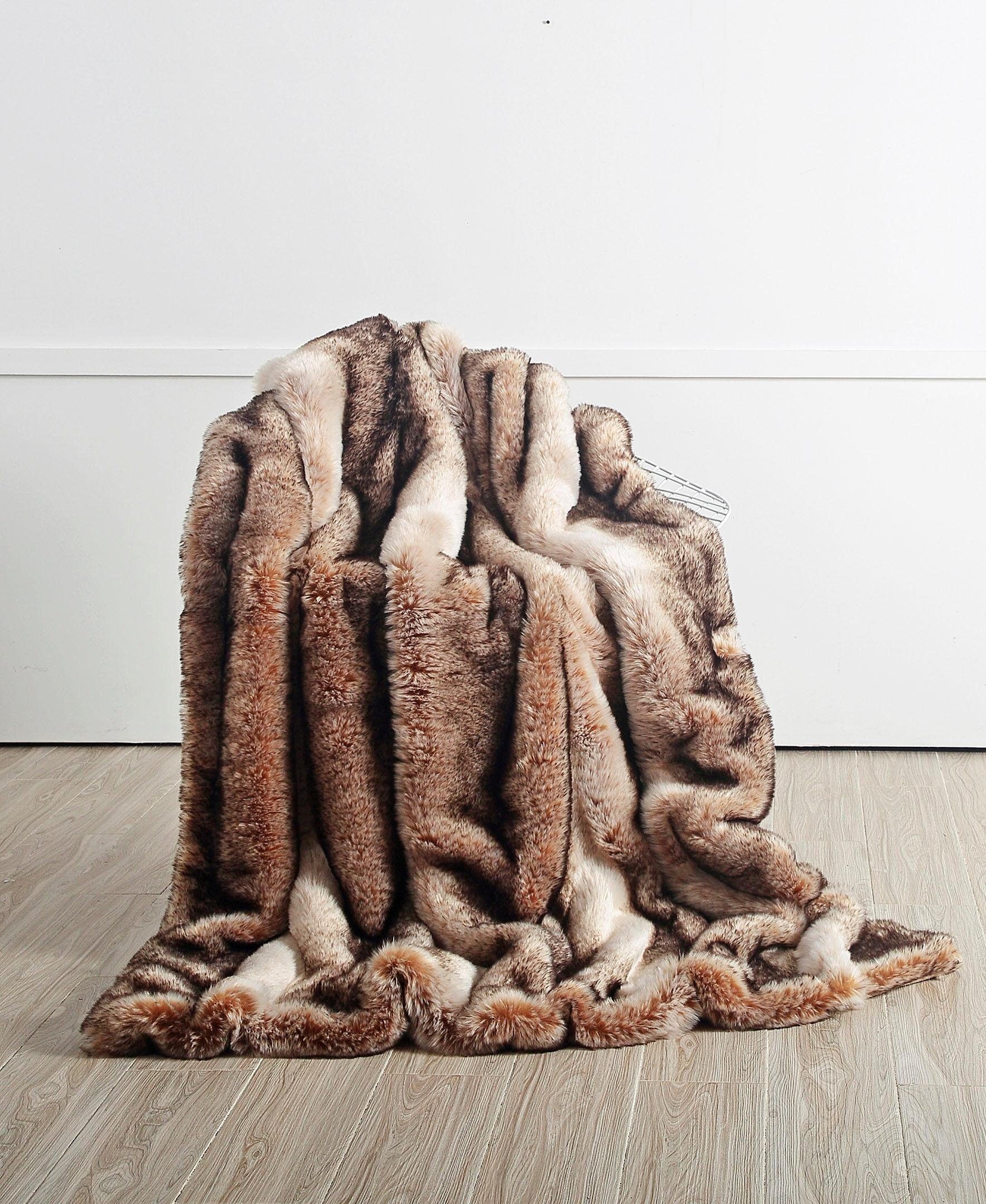 Star Home Textil Wohndecke »Nutria« besonders weich, Kuscheldecke