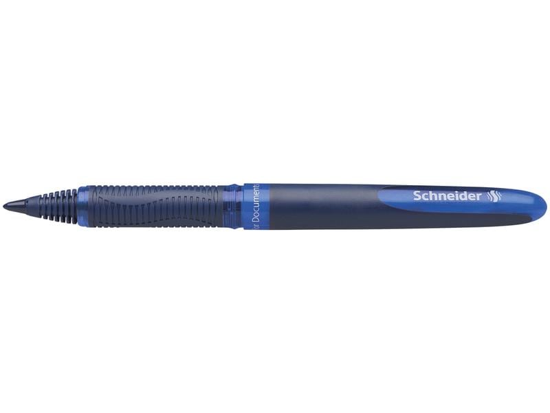 Schneider Rollerball One Business 0.6 mm, Blau Tintenroller mit Ultra Smooth Spitze