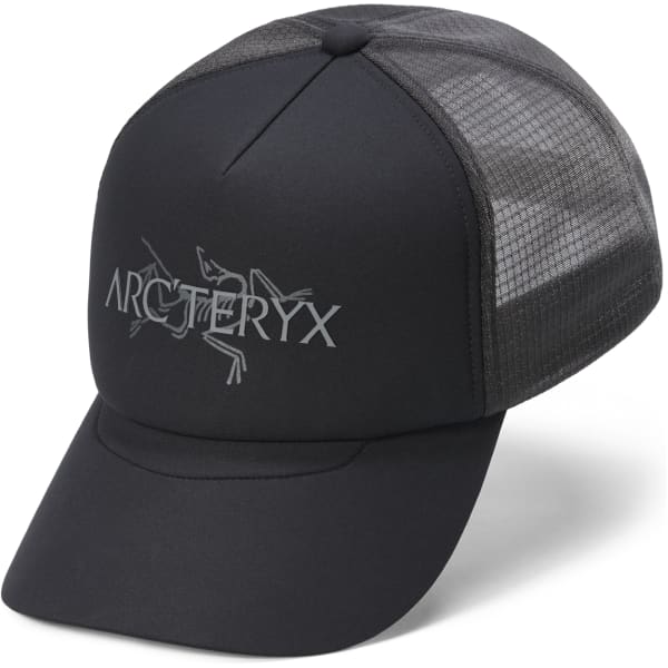 Casquette ARC'TERYX BIRD WORD TRUCKER HAT BLACK / CLOUD