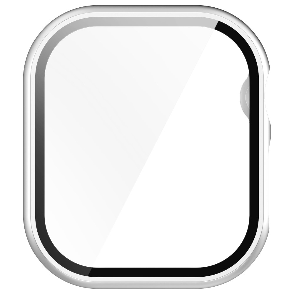 Apple Watch Series 11 / Series 10 (42 mm) Hardcase Bumper   Display Schutzfolie - Silber
