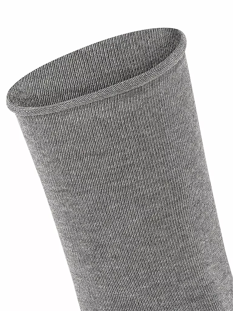 FALKE Happy Socken 2er Pkg light grey mel. grau
