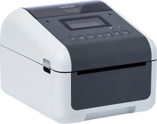 Brother TD-4550DNWB - Etiketprinter - direkte termisk - Rulle (11,8 cm) - 300 x 300 dpi - op til 152.4 mm/sek. - USB 2.0, LAN, seriel, Wi-Fi(n), USB vært, Bluetooth 4.2