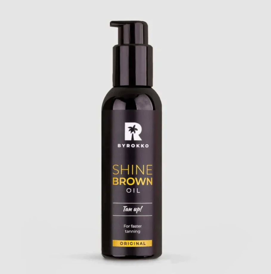 Shine Brown Tanning Body Oil