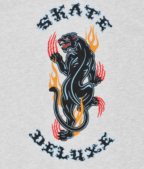 skatedeluxe Panther Hoodie (light heather grey)