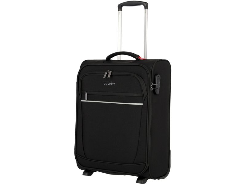 travelite Koffer Cabin Bordtrolley 39 l, Schwarz Bordgepäck