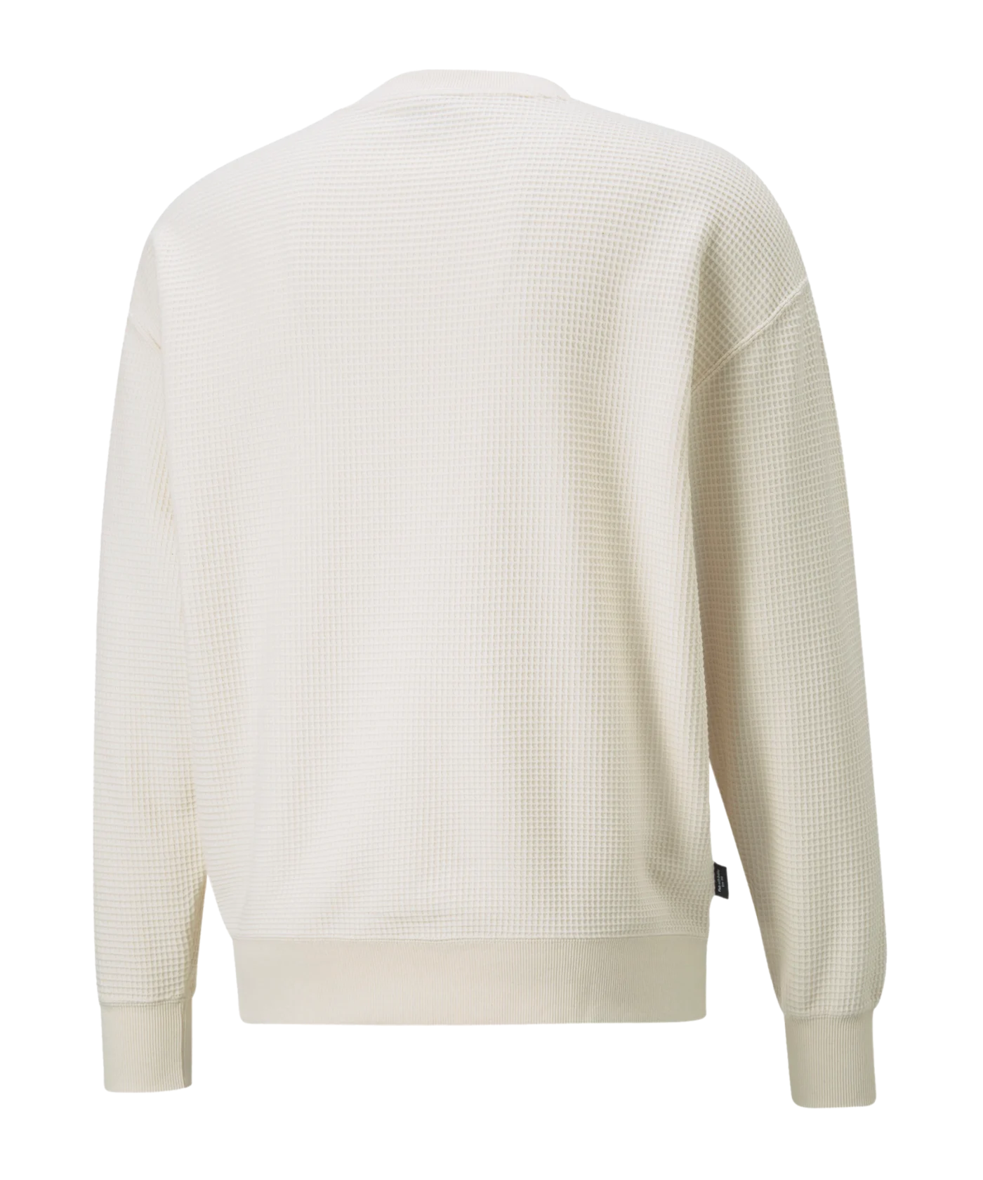 PUMA Downtown Waffle Crew Sweatshirt Weiss F99