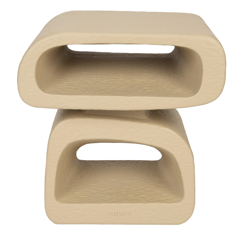 Zuiver Eddy bijzettafel beige