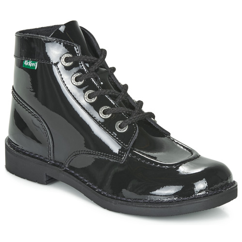 Kickers - KICK COL - Noir vernis