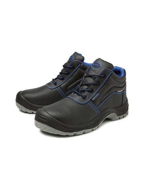 4work 4w16 Veiligheidsschoen S3 - Werkschoenen - Zwart Blauw Grijs Hoog 40