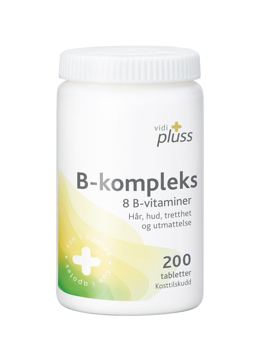 Vidi pluss B-kompleks tabletter 200 stk