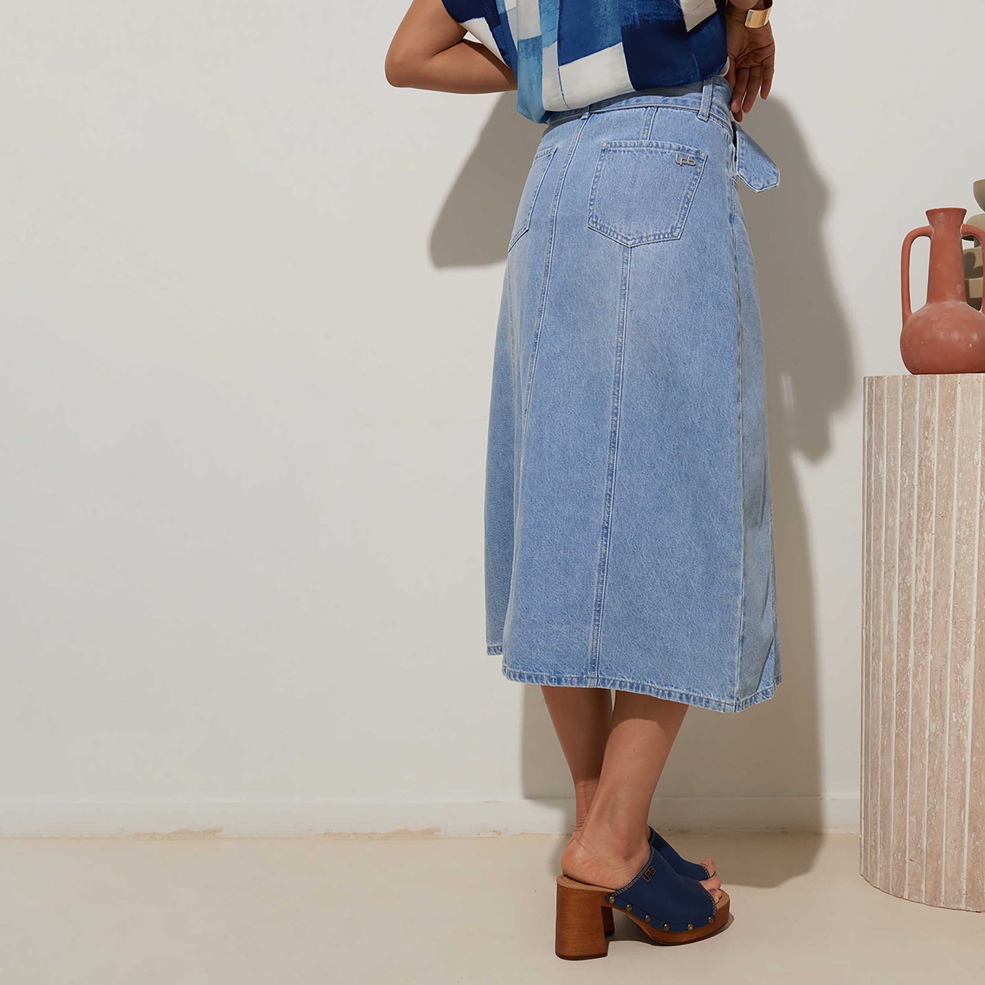 Jupe Femme bleu