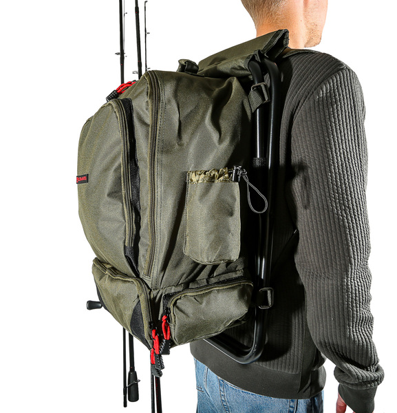 Ultimate Angler Backpack Chair (2 Boîtes de Pêche Incluses)