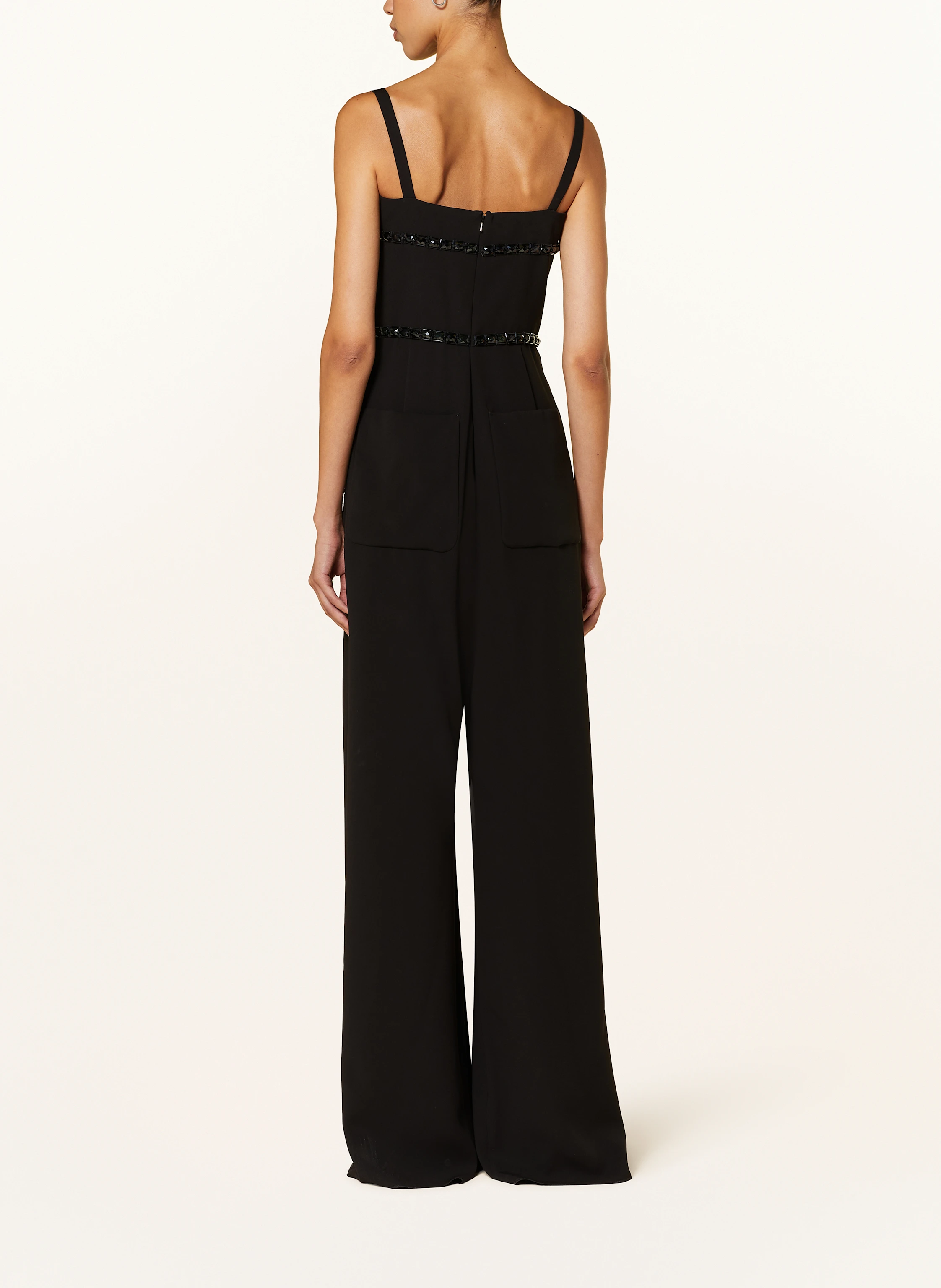 Max Mara Jumpsuit AGILA mit Schmucksteinen