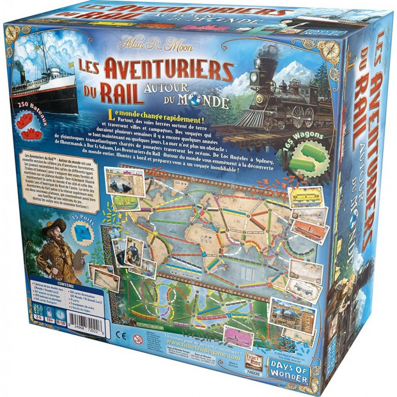 Les aventuriers du rail : Autour du monde