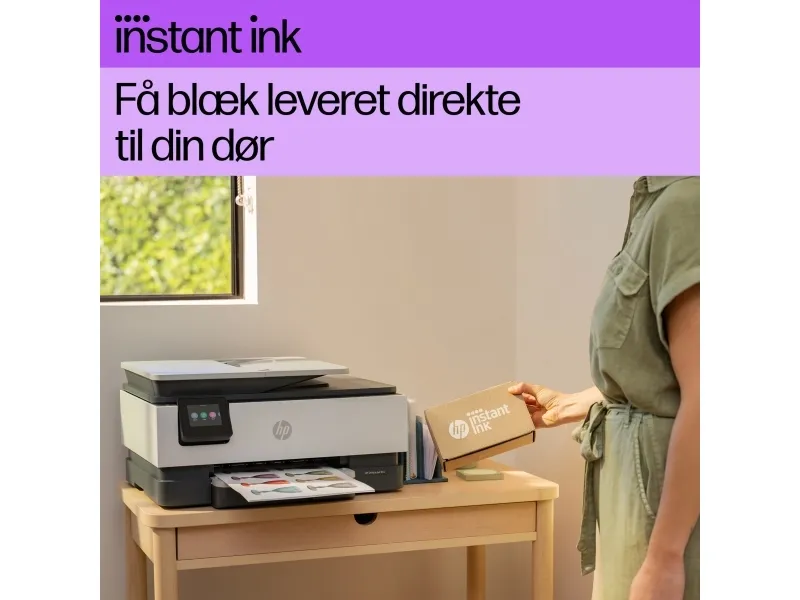 HP Officejet Pro 8125e All-in-One - Multifunktionsprinter - farve - blækprinter - Legal (216 x 356 mm) (original) - A4/Legal (medie) - op til 12 spm (kopiering) - op til 20 spm (udskriver) - 225 ark - USB 2.0, Wi-Fi(ac), LAN - mørk surf blå