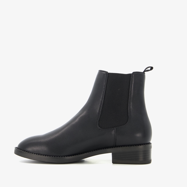 Tamaris lage dames chelsea boots zwart