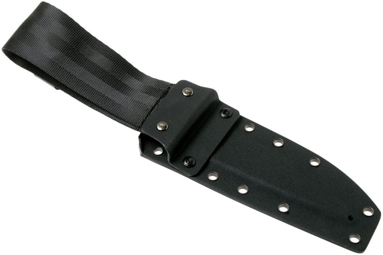 Real Steel Arbiter Stonewashed 3811 vaststaand mes, Ostap Hel design