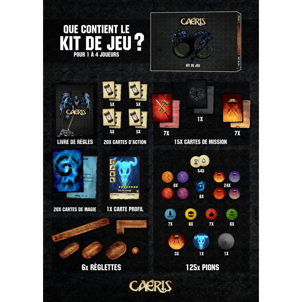 Caeris : Kit de Jeu