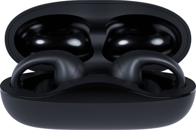 Happy Plugs OWS Clip true wireless open-ear høretelefoner (sort)