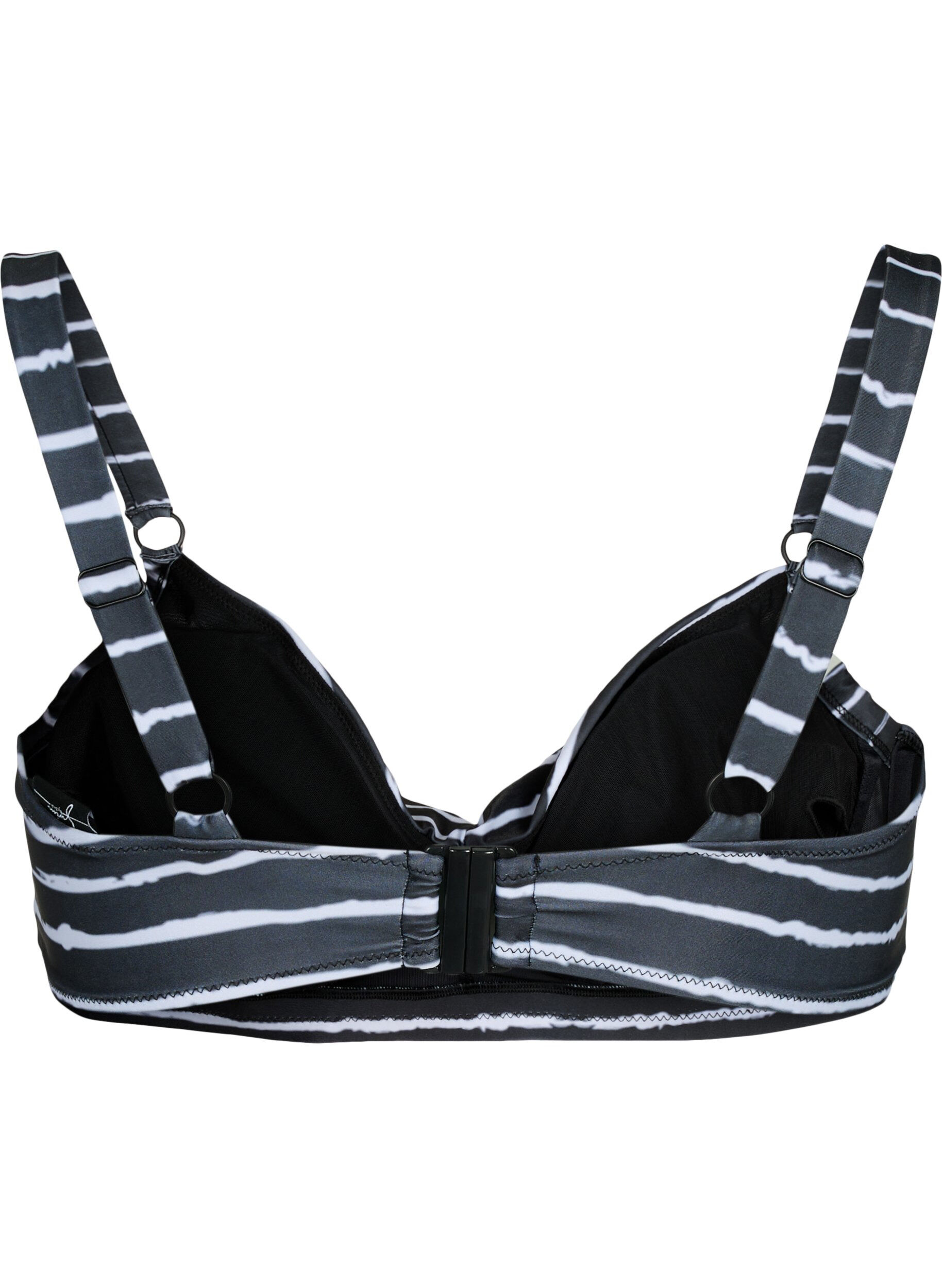 Printet bikini bh med bøjle