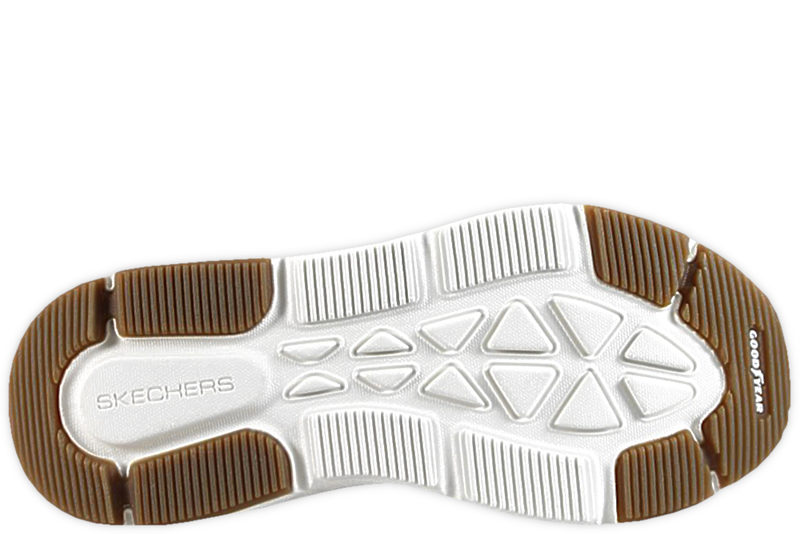 SKECHERS MAX CUSHIONING DELTA-STRIVE TAUPE SNEAKERS