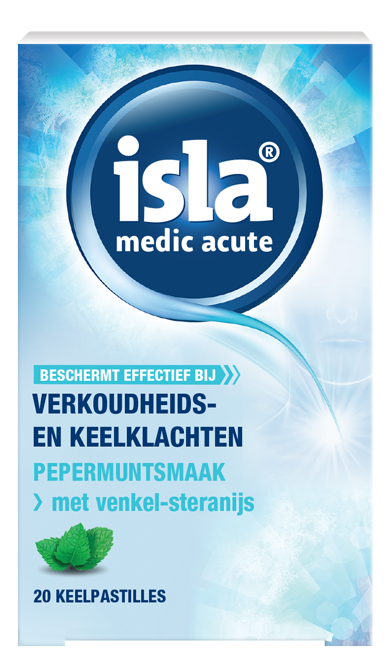 Isla Medic acute pastilles (20 stuks)