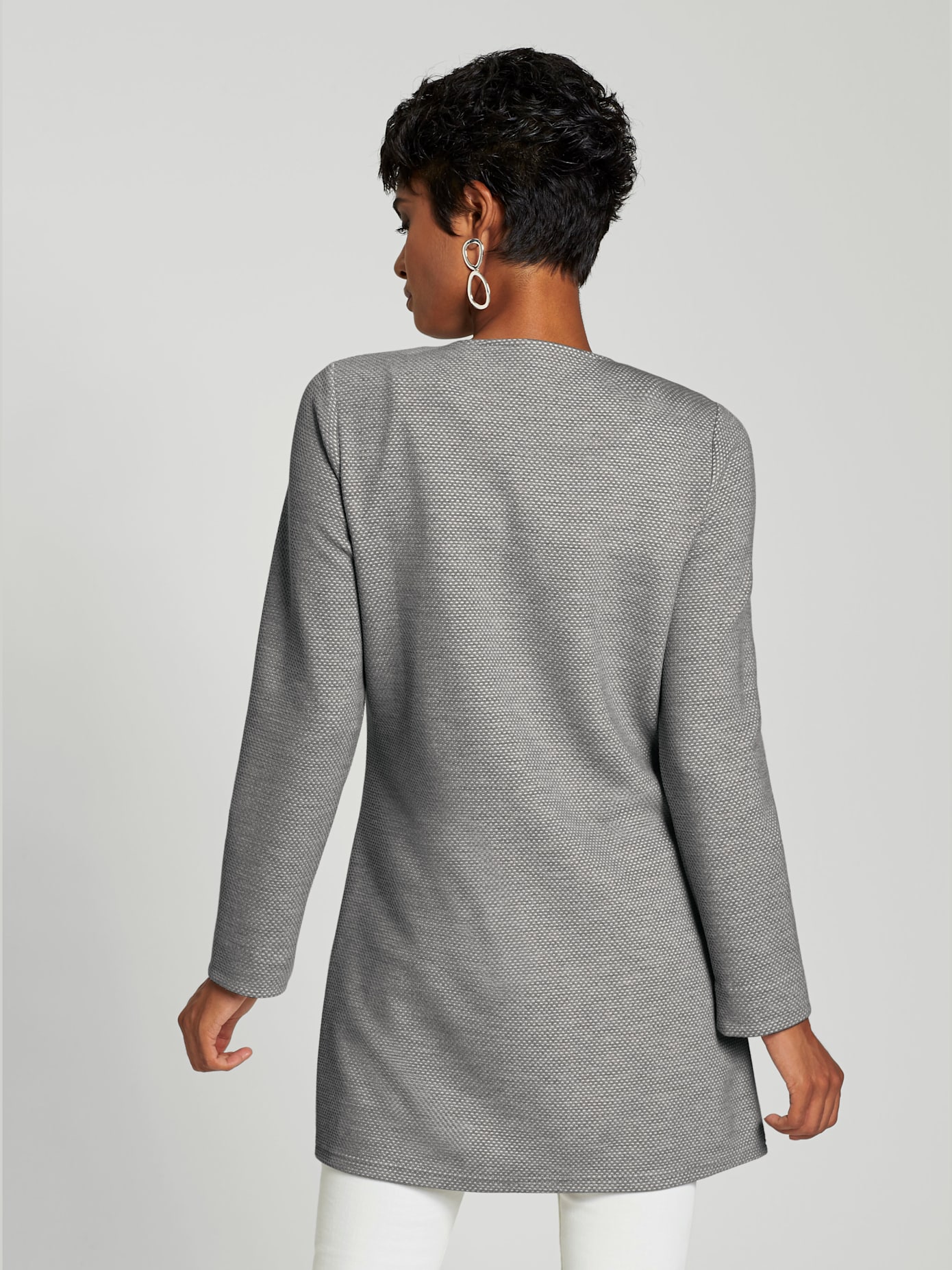 Blazer en jersey qualité jersey extensible, souple et confortable