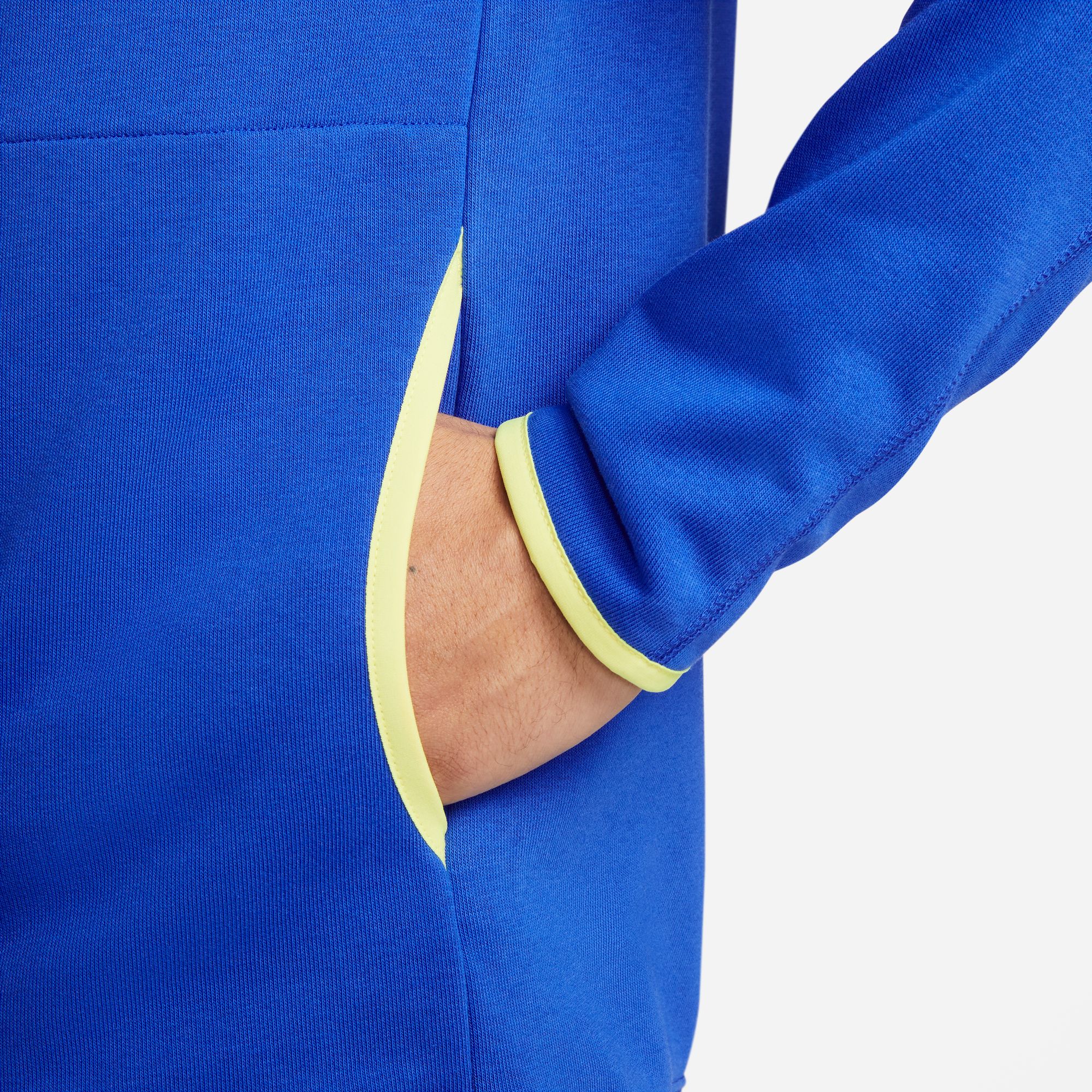 Dri-FIT Trail Magic Hour Hoodie Herre 405/Hyper Royal/Citron Pulse/Citron Pulse