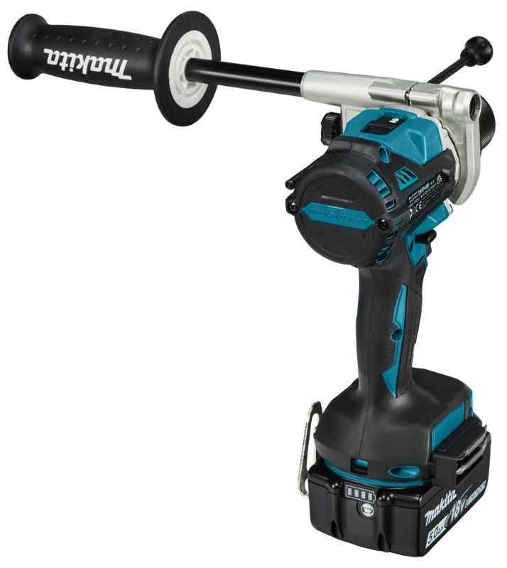 Makita DHP486RTJ 18V Li-ion accu klopboor-/schroefmachine set (2x5.0Ah) in Mbox - koolborstelloos
