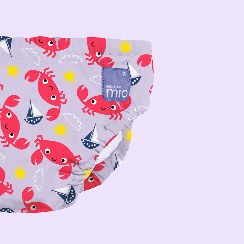 Couche de bain lavable 2 ans et + – Crique aux crabes
